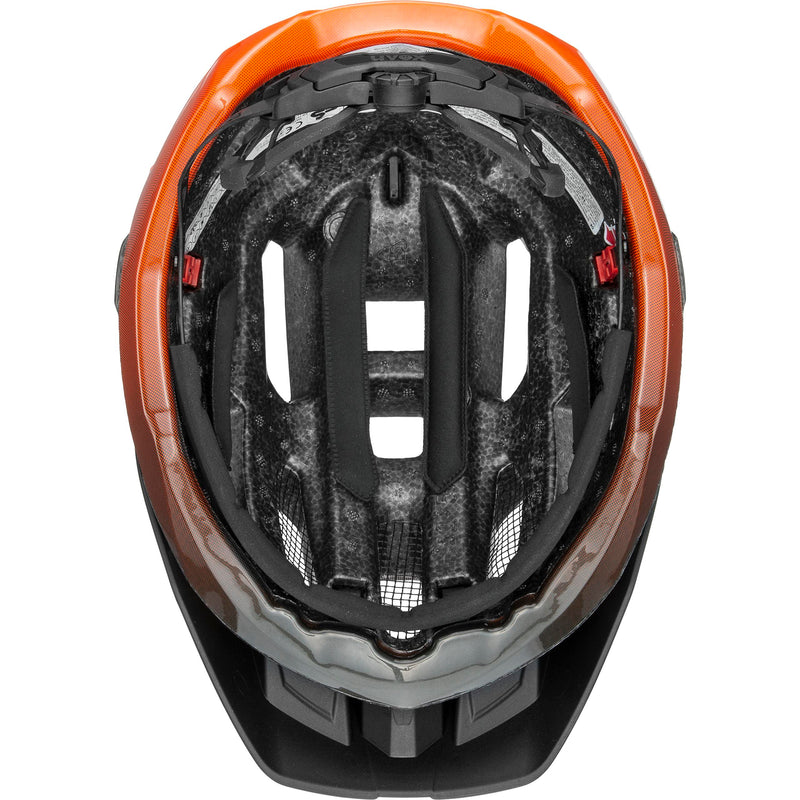 Uvex QUATRO Fahrradhelm titan orange Unisex