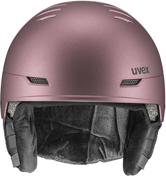 uvex WANTED Ski-Snowboardhelm bramble-black strip mat Unisex