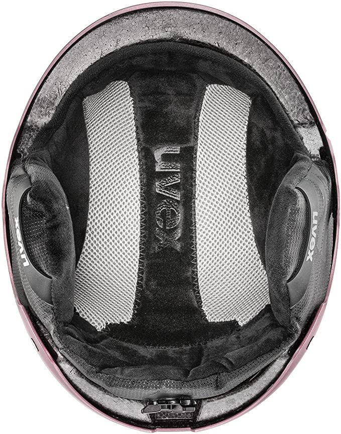 uvex WANTED Ski-Snowboardhelm bramble-black strip mat Unisex