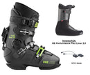 Deeluxe Track 425 Hardboot Schwarz HP-Flex 2.0 Innenschuh Optional Intec Absatz