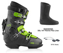 Deeluxe TRACK 425 PRO Hardboot Schwarz Grün DEL141-Palau Innenschuh Optional Intec Absatz
