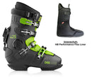 Deeluxe TRACK 425 PRO Hardboot Schwarz Grün HP-Flex Innenschuh Optional Intec Absatz