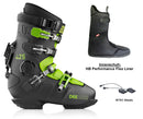 Deeluxe TRACK 425 PRO Hardboot Schwarz Grün HP-Flex Innenschuh Optional Intec Absatz
