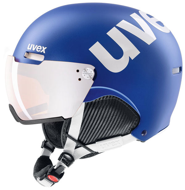 Uvex HLMT 500 Visor cobalt-white Skihelm Snowboardhelm Visier