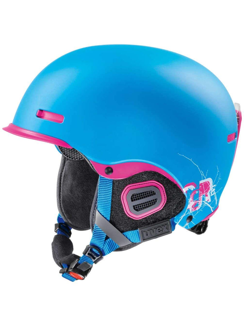 Uvex hlmt 5 pro cyan/pink mat Skihelm