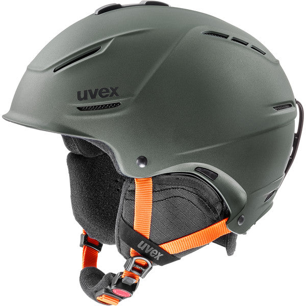 Uvex P1US 2.0 olive mat Skihelm Snowboardhelm Superleicht