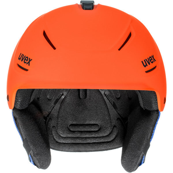 Uvex P1US 2.0 orange blue Skihelm Snowboardhelm Superleicht